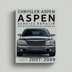2007-2009 Chrysler Aspen Service Repair Workshop Manual PDF