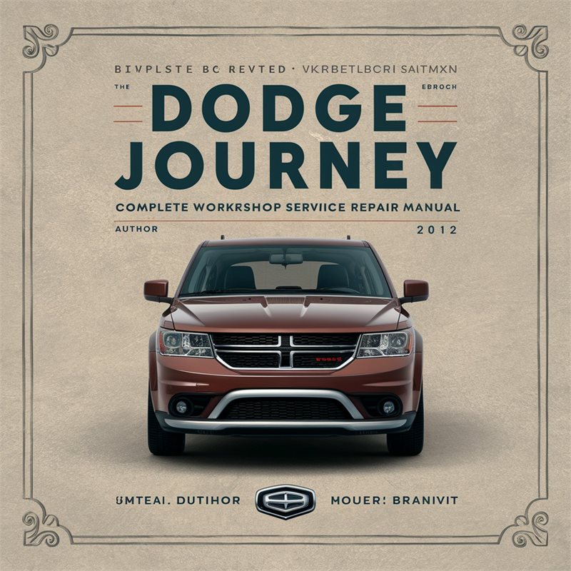 2012 Dodge Journey Service Repair Workshop Manual PDF