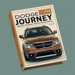 2013 Dodge Journey Service Repair Workshop Manual PDF