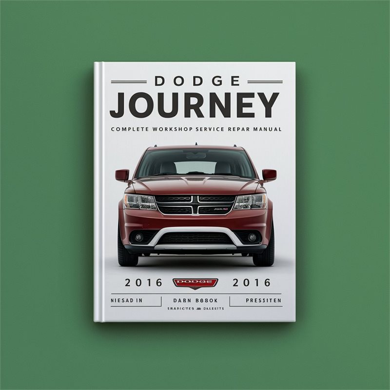 2016 Dodge Journey Service Repair Workshop Manual PDF