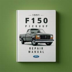 1991 Bedford Ford F150 Pickup Service Repair Workshop Manual PDF