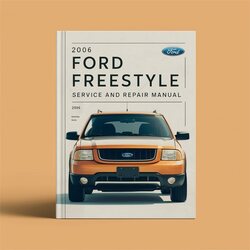 2006 Ford Freestyle Service Repair Workshop Manual PDF
