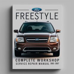2005-2007 Ford Freestyle Service Repair Workshop Manual PDF