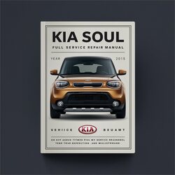 2015 Kia Soul Service Repair Workshop Manual PDF