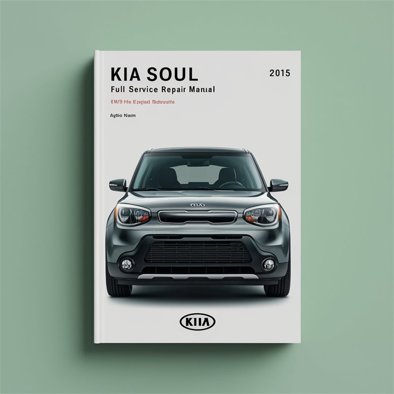 2015 Kia Soul Service Repair Workshop Manual PDF
