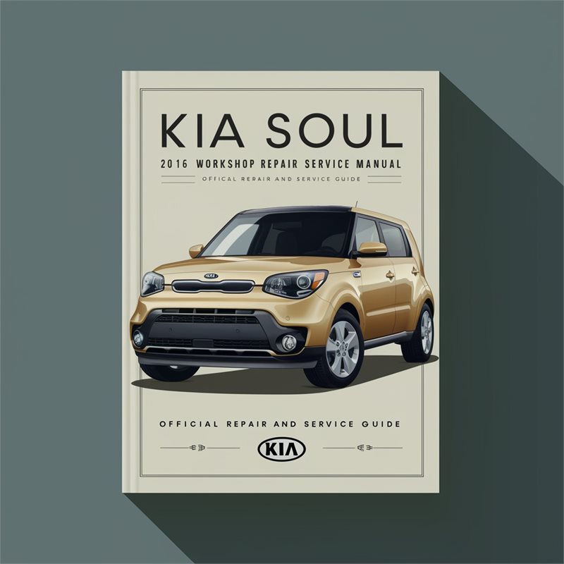 2016 Kia Soul Service Repair Workshop Manual PDF
