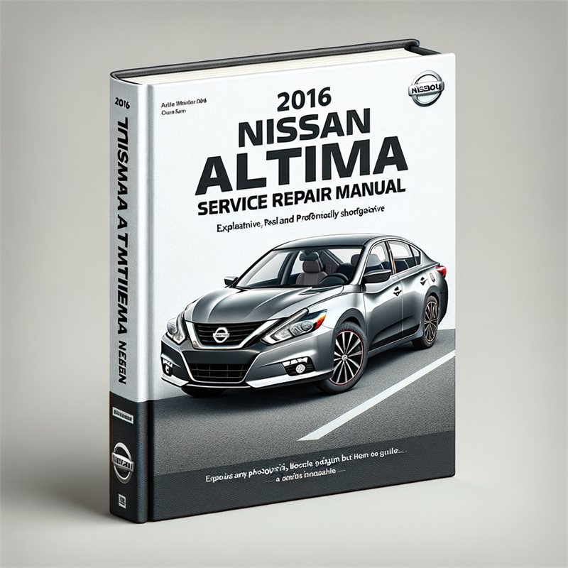2016 Nissan Altima Best Sedan Service Repair Workshop Manual PDF