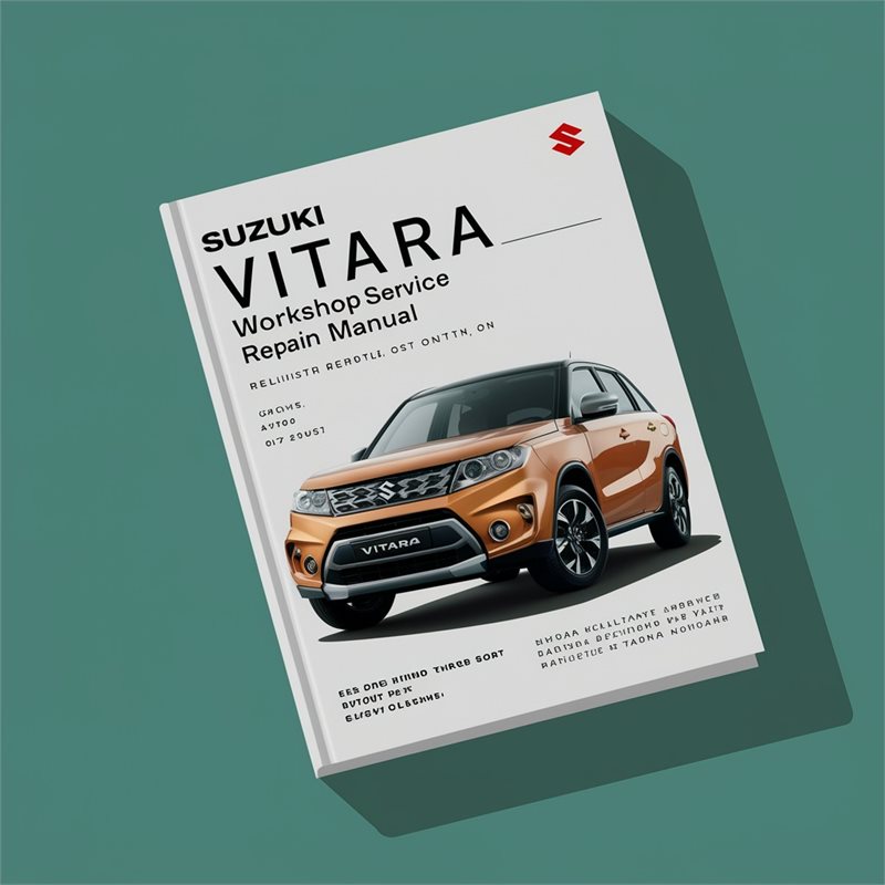 Suzuki Vitara Service Repair Workshop Manual PDF