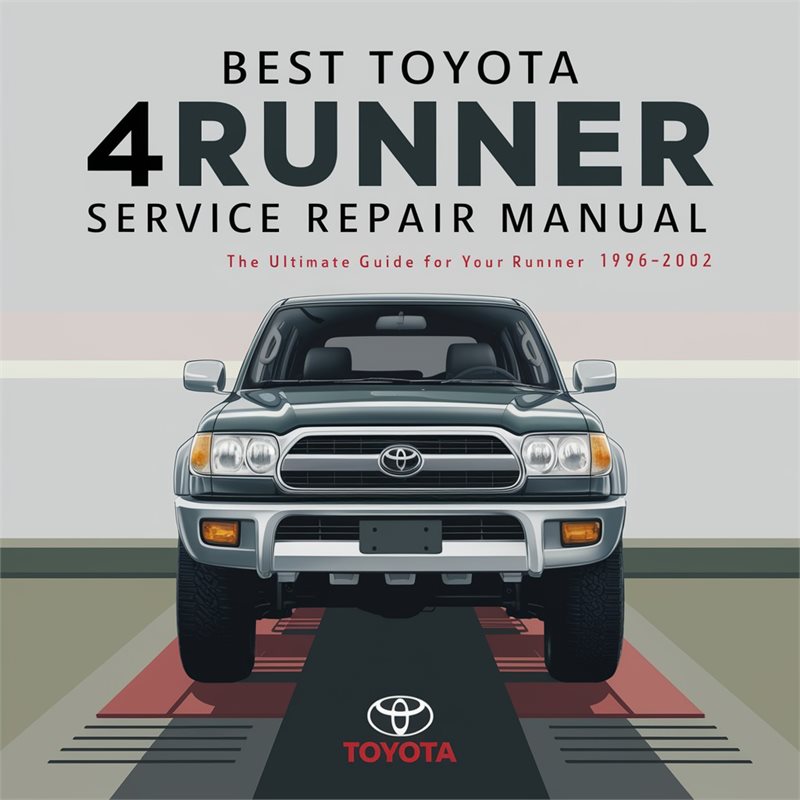 1996-2002 Toyota 4RUNNER Best Service Repair Workshop Manual PDF