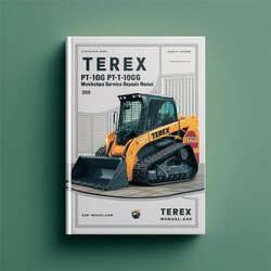 Terex PT-100G PT-100GF Track Loader Service Repair Workshop Manual PDF