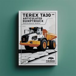 Terex TA30 Articulated Dumptruck Service Repair Workshop Manual PDF