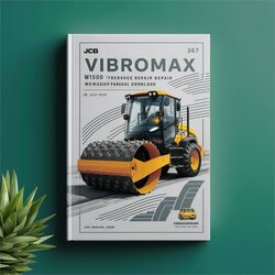 JCB Vibromax W1500 Trench Roller (up SN Jkc42000799) Service Repair Workshop Manual PDF