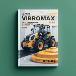 JCB Vibromax VM116 VM146 VM166 VM186 Single Drum Roller Service Repair Workshop Manual PDF