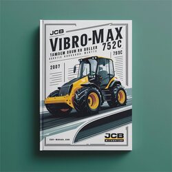 JCB Vibromax 752C Tandem Drum Roller Service Repair Workshop Manual PDF