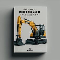 Kobelco Sk25sr-2 Mini Excavator Parts ( Pv09-22001- ) Catalog PDF