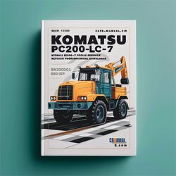 Komatsu PC200-7 Pc200lc-7 PC220-7 Pc220lc-7 Hydraulic Excavator (sn200001 Up 60001 Up) Service Repair Workshop Manual PDF