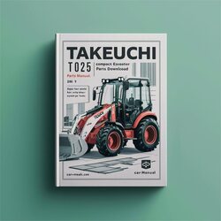 Takeuchi TB025 Compact Excavator Parts (sn 1255001-1258249) Catalog PDF