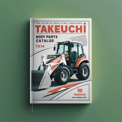 Takeuchi Excavator Body TB36 Parts Catalog PDF