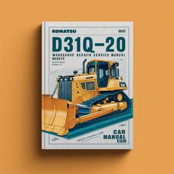 Komatsu D31Q-20 Bulldozer Service Repair Workshop Manual PDF