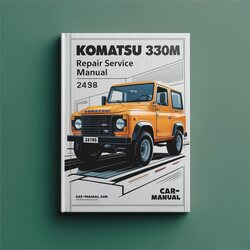 Komatsu 330M 24181 24195 24295 24330 Service Repair Workshop Manual PDF