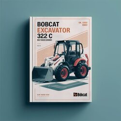 2002 Bobcat Excavator 322 C SN 552320001 Above Parts Catalog PDF
