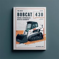 Best Bobcat 430 Excavator /hydraulic/hydrostatic Electrical Wiring Diagrams PDF