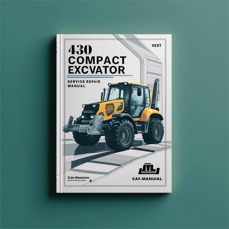 430 Compact Excavator Service Repair Workshop Manual PDF