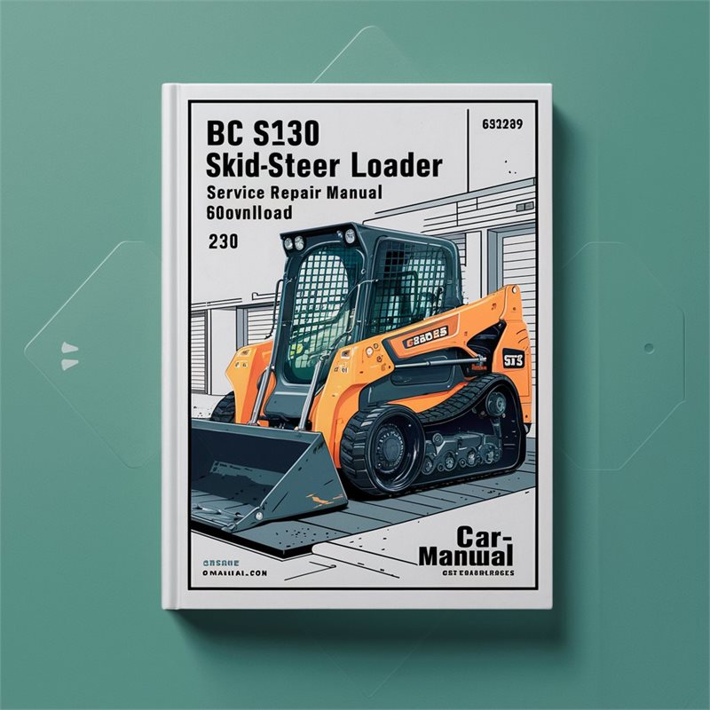 BC S130 SKID-STEER Loader 69870329-08 Service Repair Workshop Manual PDF