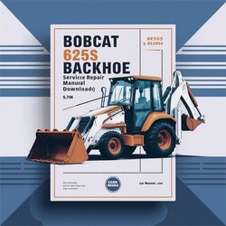 Bobcat 625S Backhoe (s/n A6tw0 Service Repair Workshop Manual PDF