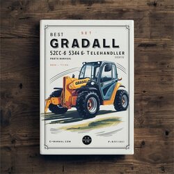 Best Gradall 532C-6 534C-6 Telehandler Illustrated Parts (p/n-9112-4051) Catalog PDF