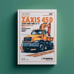 Hitachi Zaxis450-3 Zaxis450lc-3 Zaxis470h-3 Zaxis470lch-3 Zaxis500lc-3 Zaxis520lch-3 Hydraulic Excavator Service Repair Workshop Manual PDF