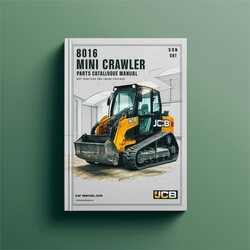 JCB 8016 Mini Crawler Excavator (sn: 01155000-01155999 01505500-01506499) Parts Catalog PDF