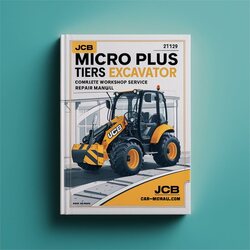 JCB Micro Plus Tiers Excavator M1007129 Onwards Service Repair Workshop Manual PDF