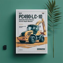 Best Komatsu Pc490lc-10 Hydraulic Excavator (serial Number: A40001 Up) Service Repair Workshop Manual PDF