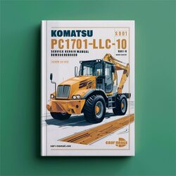 Komatsu Pc170lc-10 Hydraulic Excavator (sn: 30001 Up) Service Repair Workshop Manual PDF