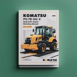 Komatsu Pc75uu-2 Hydraulic Excavator (5001 Up) Service Repair Workshop Manual PDF