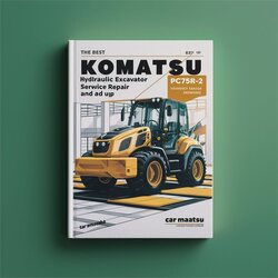 Best Komatsu PC75R-2 Hydraulic Excavator (serial Number: 22e5200001 Up) Service Repair Workshop Manual PDF
