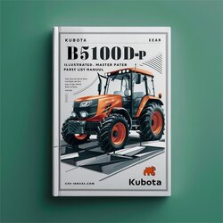 Kubota B5100d-p Tractor Illustrated Master Parts Catalog PDF