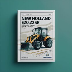 New Holland E20.2sr E22.2sr Mini Crawler Excavator Parts Catalog PDF