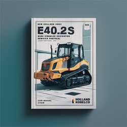 New Holland Kobelco E40.2sr Mini Crawler Excavator Parts Catalog PDF