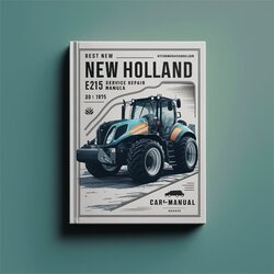 Best New Holland E215 Crawler Excavator Service Repair Workshop Manual PDF