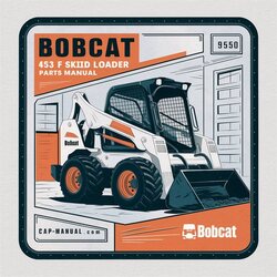 Bobcat 453 F Skid Steer Loader Parts SN 515111001 Above Catalog PDF