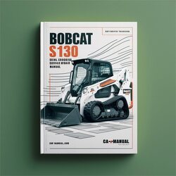 Bobcat S130 Skid Steer Loader Service Repair Workshop Manual PDF