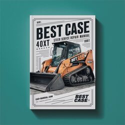 Best Case 40XT Skid Steer Service Repair Workshop Manual PDF