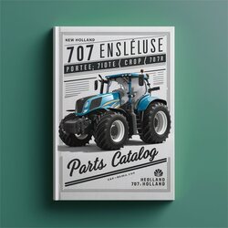 New Holland 707 Ensileuse Portee Row Crop 707R Parts Catalog PDF