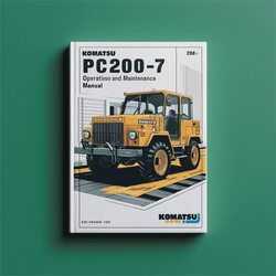 Komatsu Pc200-7. PC220-7 Operation Service Repair Workshop Manual PDF