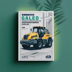 Komatsu Pc35mr-2 Galeo Hydraulic Excavator Operation (s/n: 5001 Up) Service Repair Workshop Manual PDF