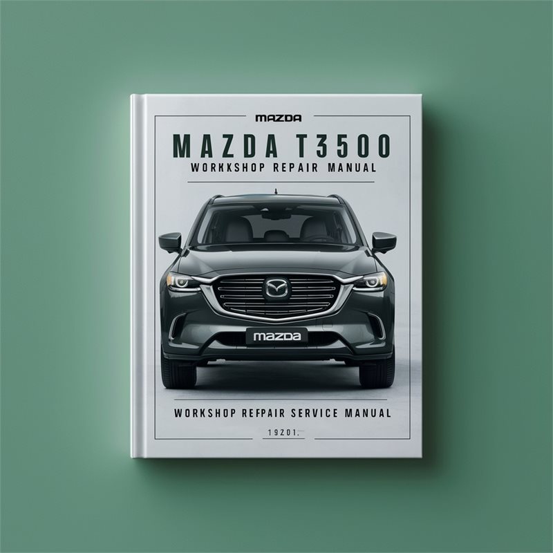 Mazda K Series T3000 T3500 T4000 Service Repair Workshop Manual PDF