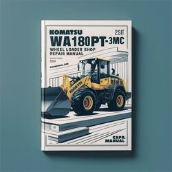 Komatsu Wa180pt-3mc Wheel Loader Shop Service Repair Workshop Manual PDF