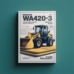 Komatsu WA420-3 Avance Wheel Loader 50001 Up Service Repair Workshop Manual PDF